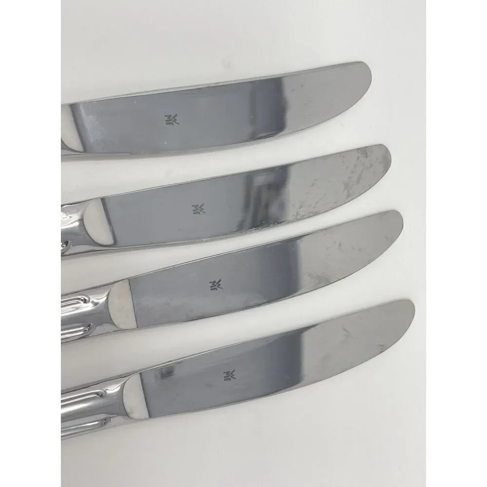 Wmf Cromargan Dorset Barock Glossy Modern Hollow Dinner Knife 8.5” Set Of 4
